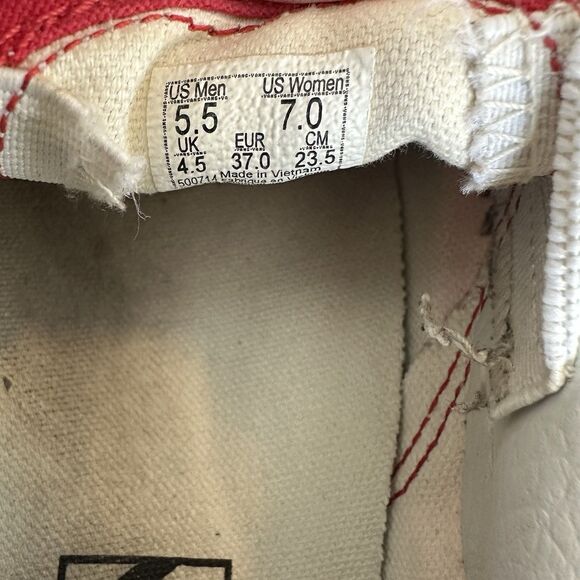 Vans Flame Checkerboard Slip-On Sneakers - Picture 5 of 5